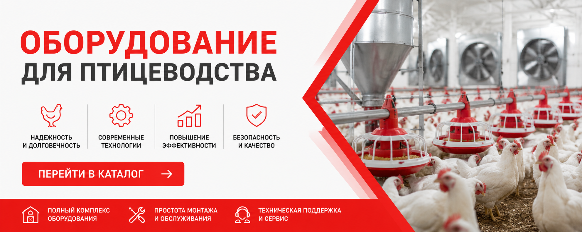 Оборудование для птицеводства